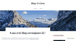 Desktop Screenshot of blog-o-livre.com